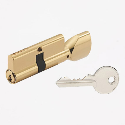 Single Open Cylinder-Normal Key(Removable Knob)